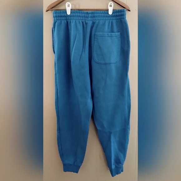 Foot Locker jogger sweatpants in blue size large, drawstring waist, 3 pockets - Picture 4 of 5